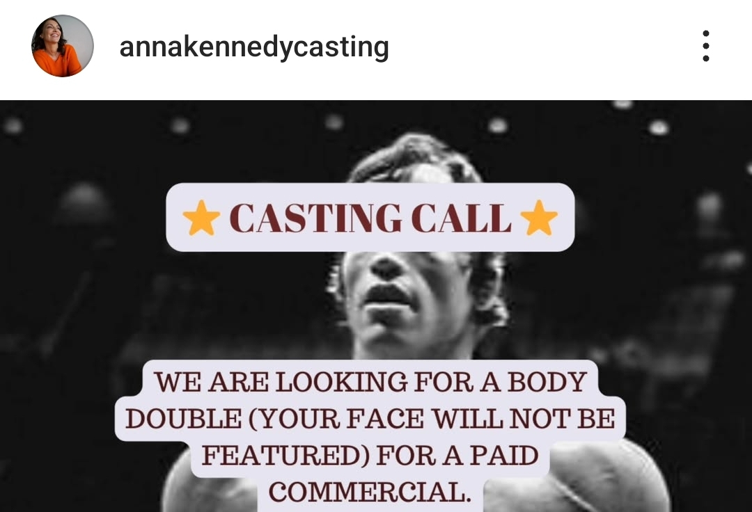 Open Casting from  Anna Kennedy