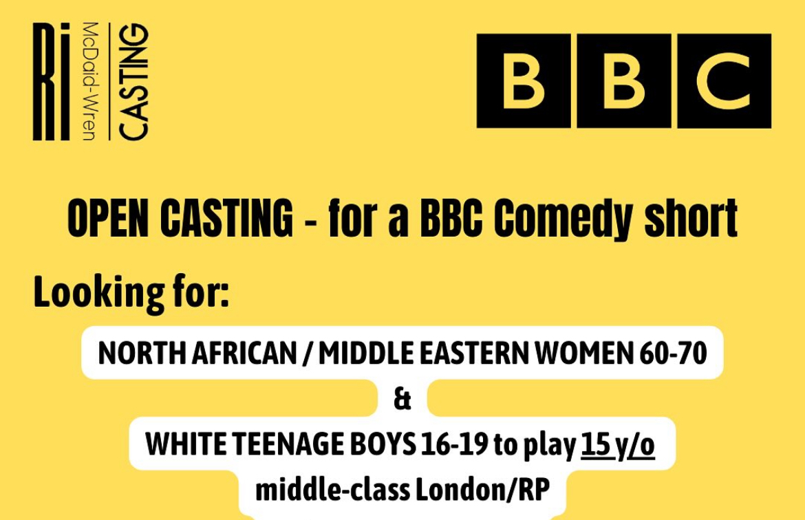 Open Casting from Ri McDaid-Wren