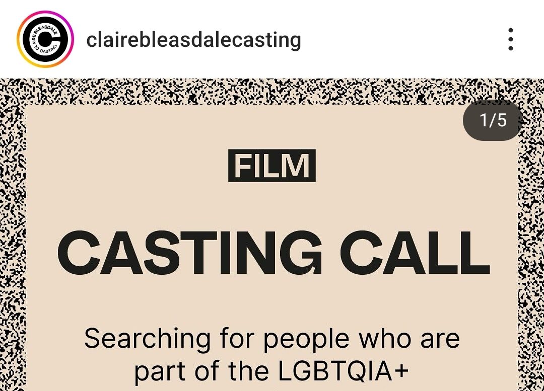 Open Casting Call from Claire Bleasdale Casting
