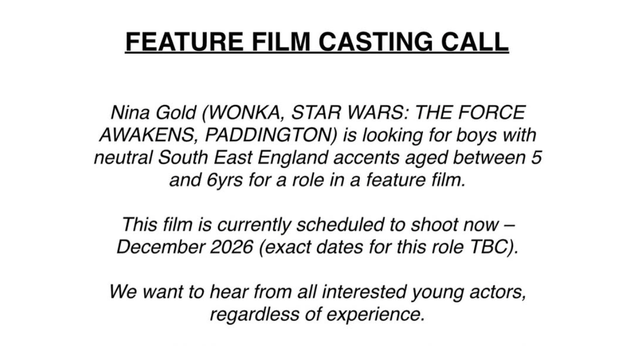 Open Casting From Nina Gold