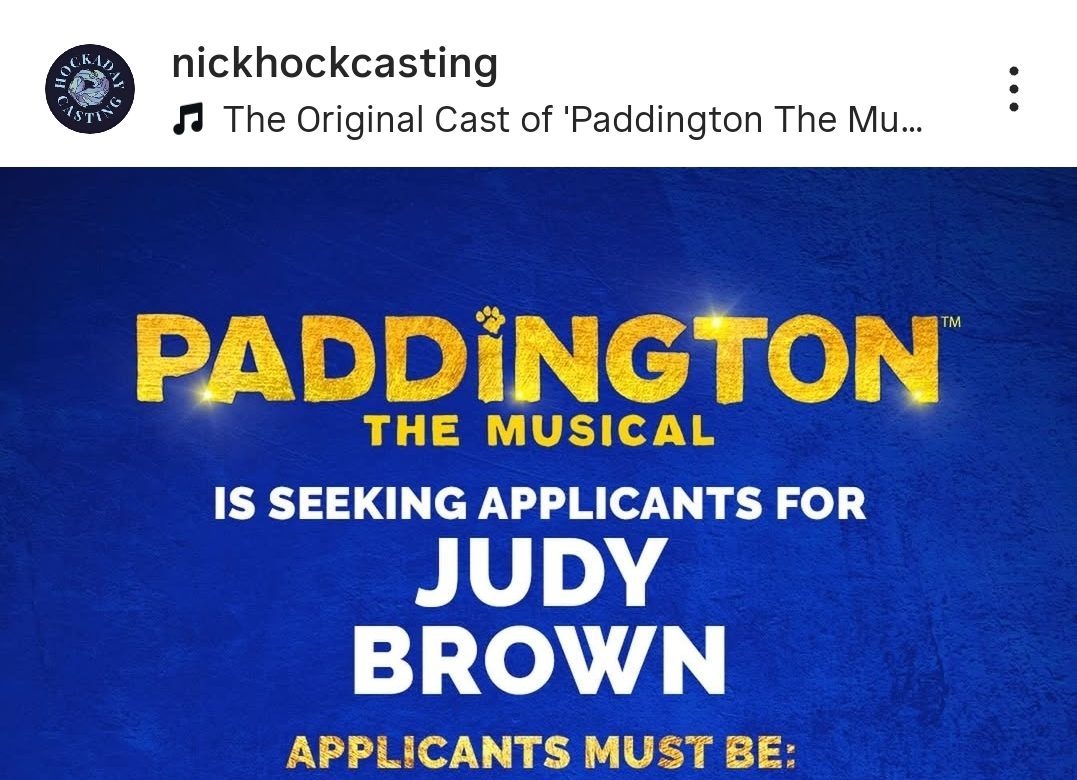 Open Casting From Nick Hockaday Casting